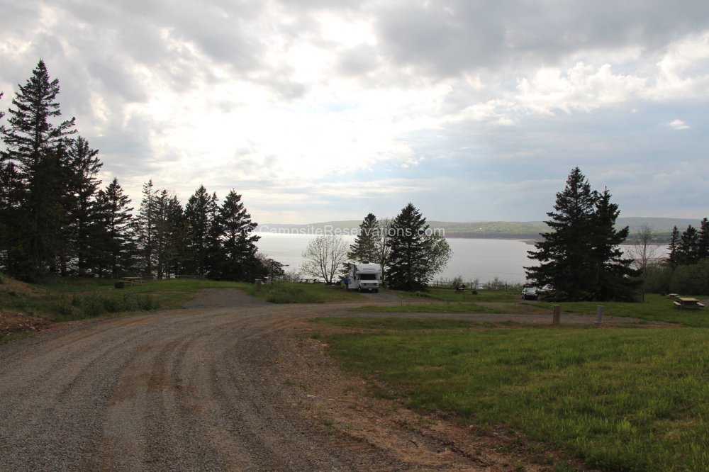 Five Islands Provincial Park Campground at Five Islands Provincial Park
